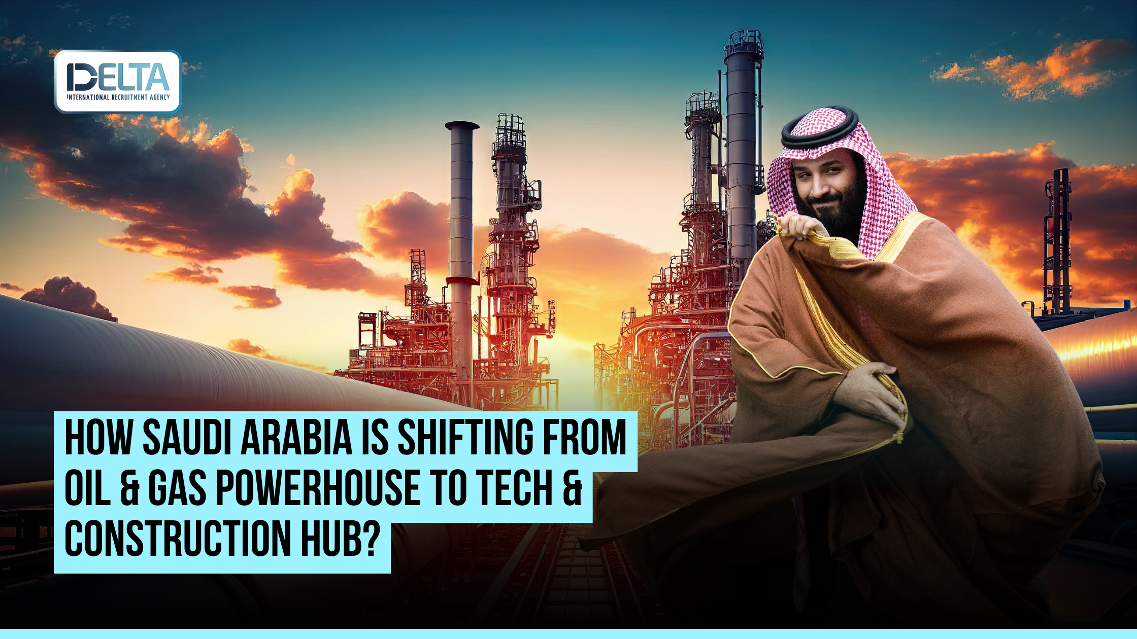 How Saudi Arabia is Shifting from Oil & Gas Powerhouse to Tech & Construction Hub?